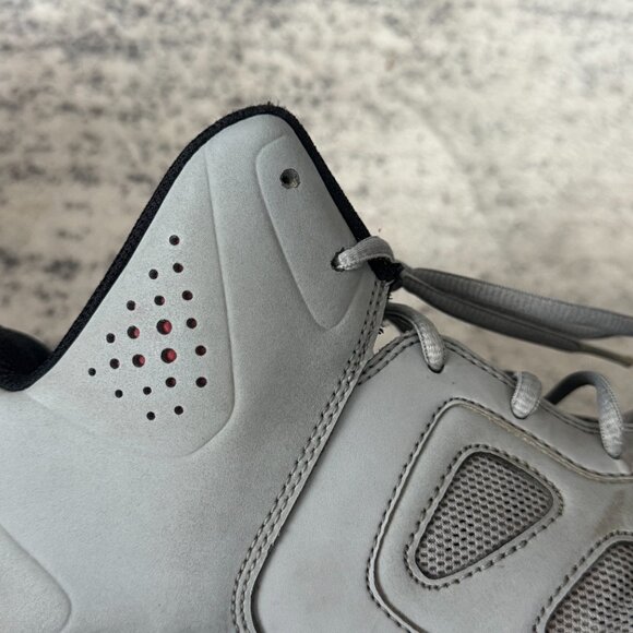 NIKE DUAL FUSION BASKETBALL STADIUM GREY BLACK RED ANTHRACITE SIZE 11 - Picture 6 of 9